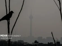 هوای تهران آلوده است