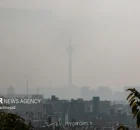 هوای تهران در مرز آلودگی است
