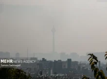 هوای تهران در مرز آلودگی است
